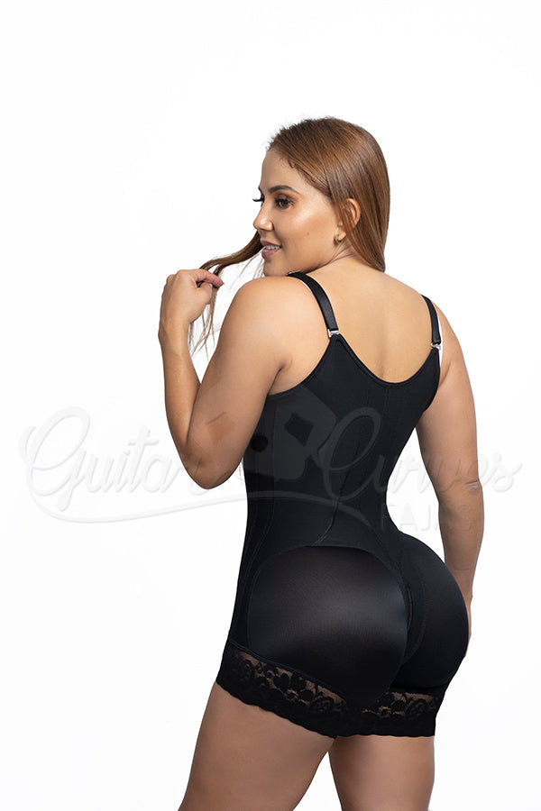 Faja Colombiana. Cachetera Tira Delgada - Alta Compresión